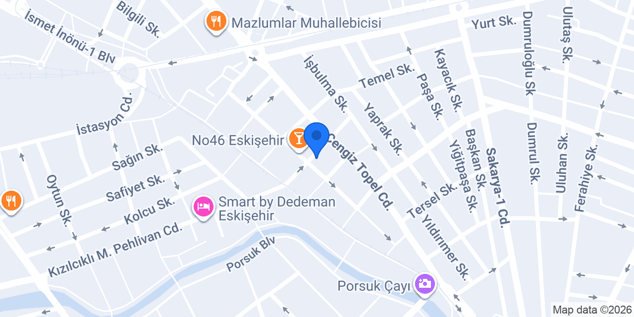 Danset Eskişehir konumu