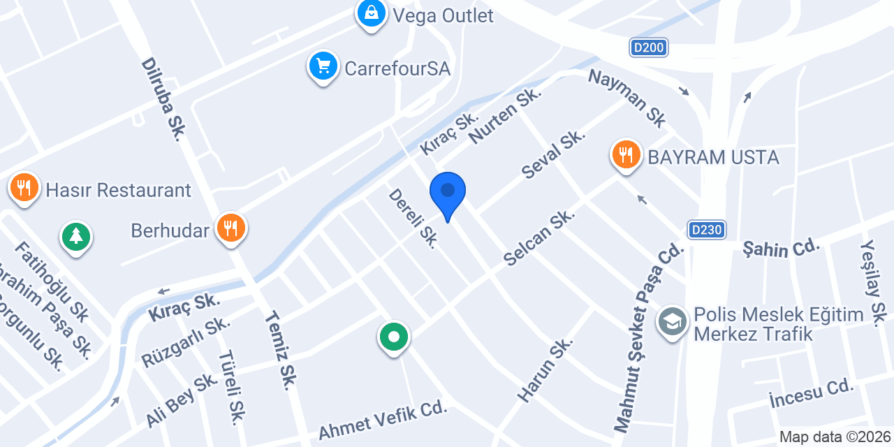Özlem Bayan Kuaförü konumu