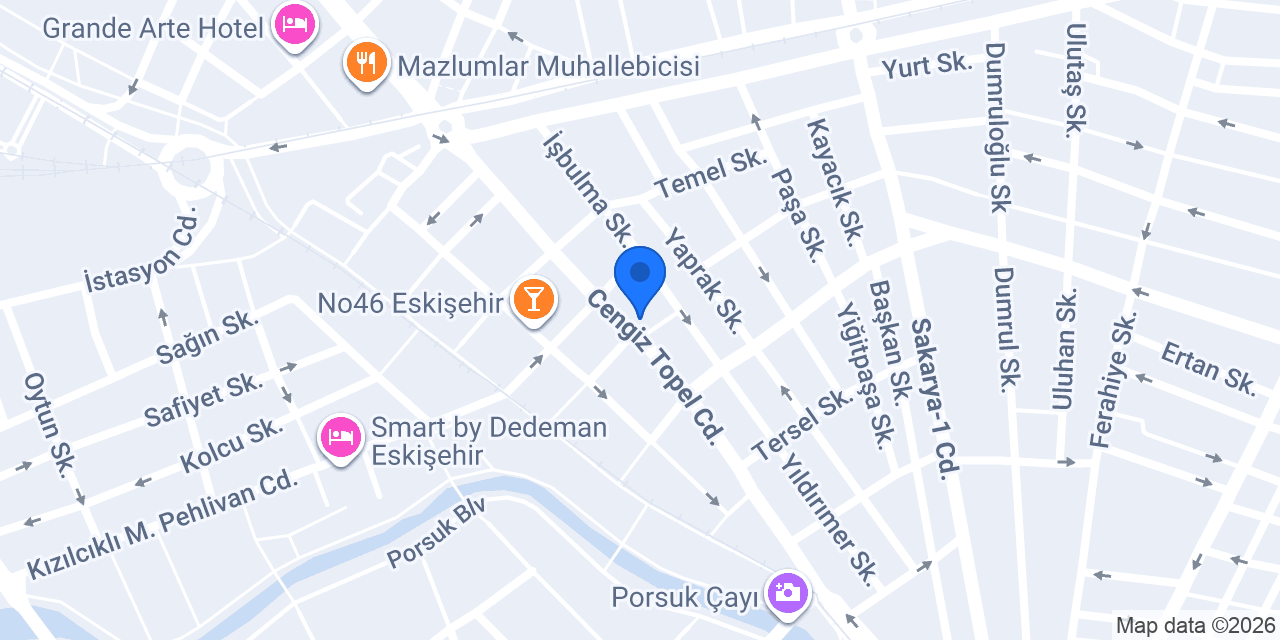 Çağdaş Market konumu