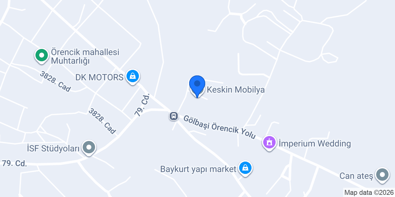 Keskin Mobilya konumu