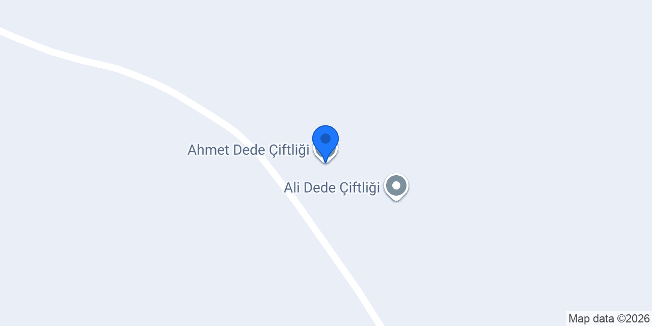 Ahmet Dede Çiftliği konumu