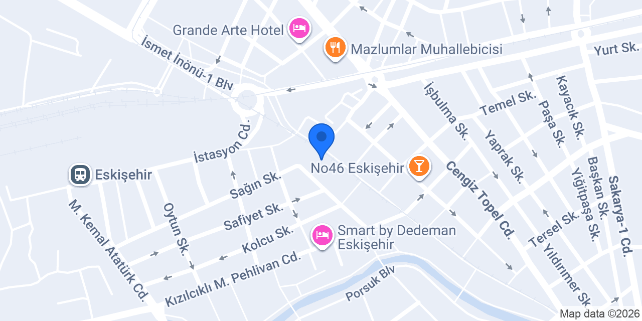 Nisan Kitabevi - Eskişehir konumu