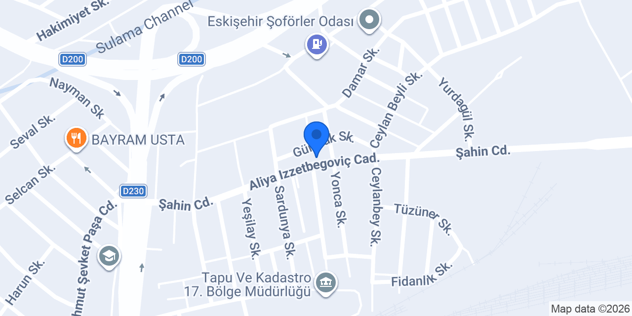 Yetiş Rent Ami konumu