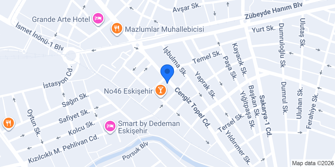 Demircan Hukuk Bürosu konumu