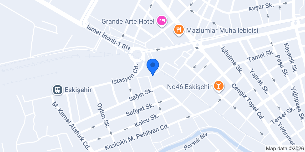Tesbihane Eskişehir konumu