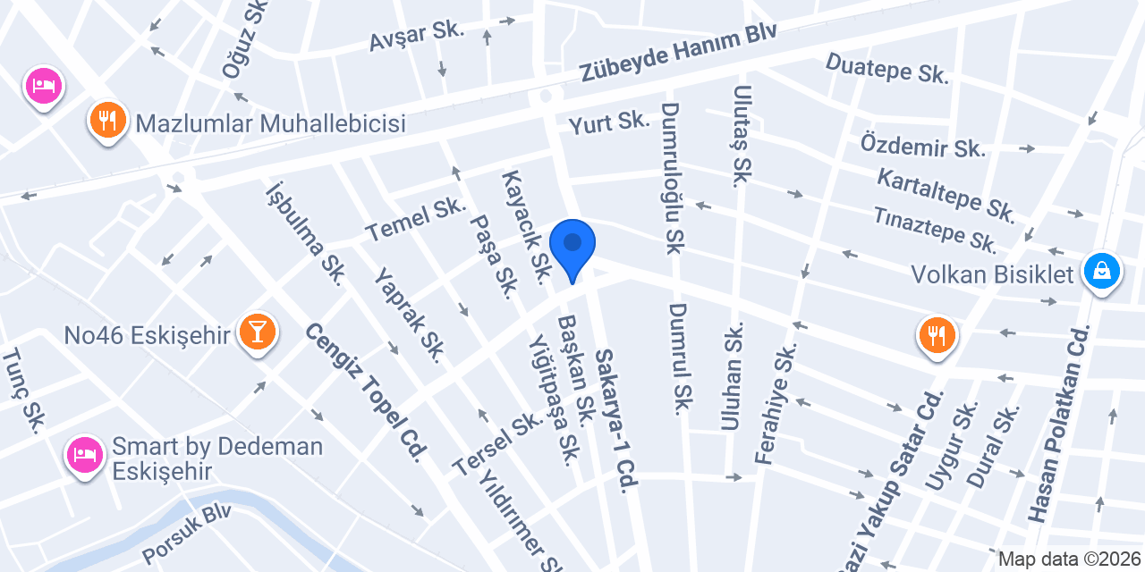 Eskişehir Çiçekçi - Meltem Çiçek Evi konumu