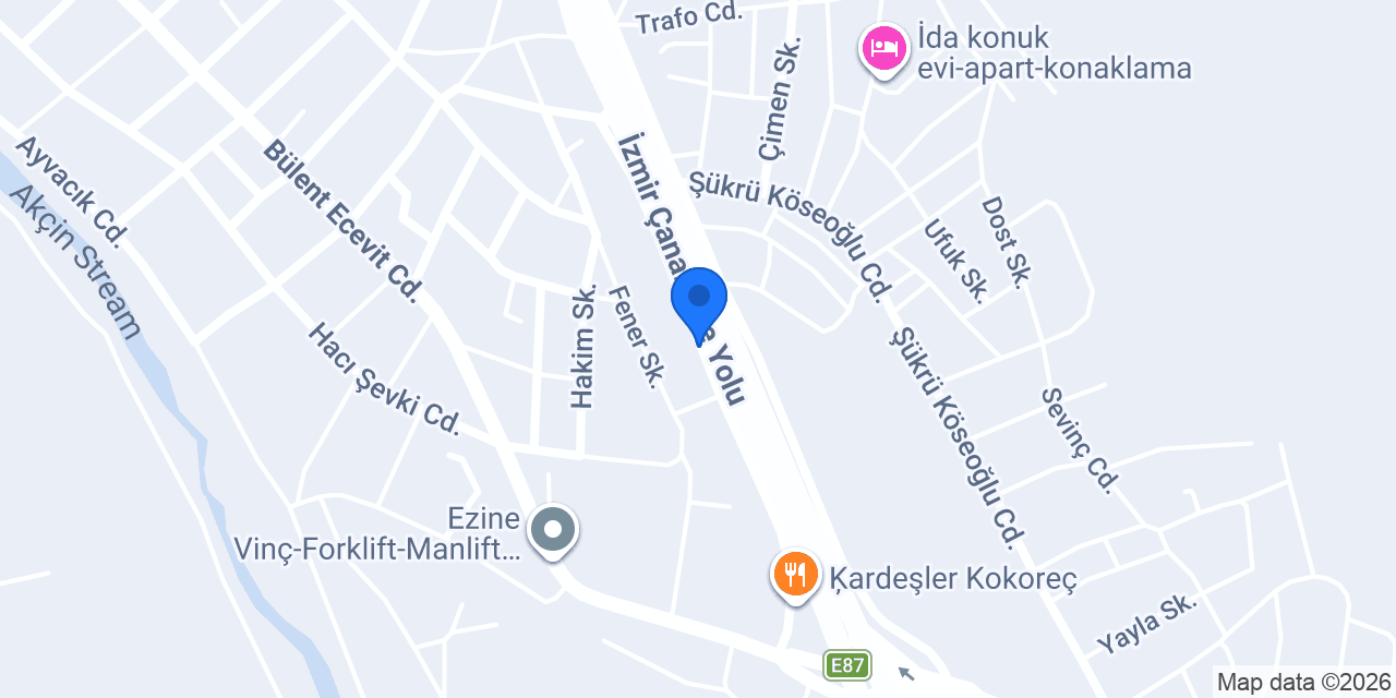 Şatrol Reklam konumu