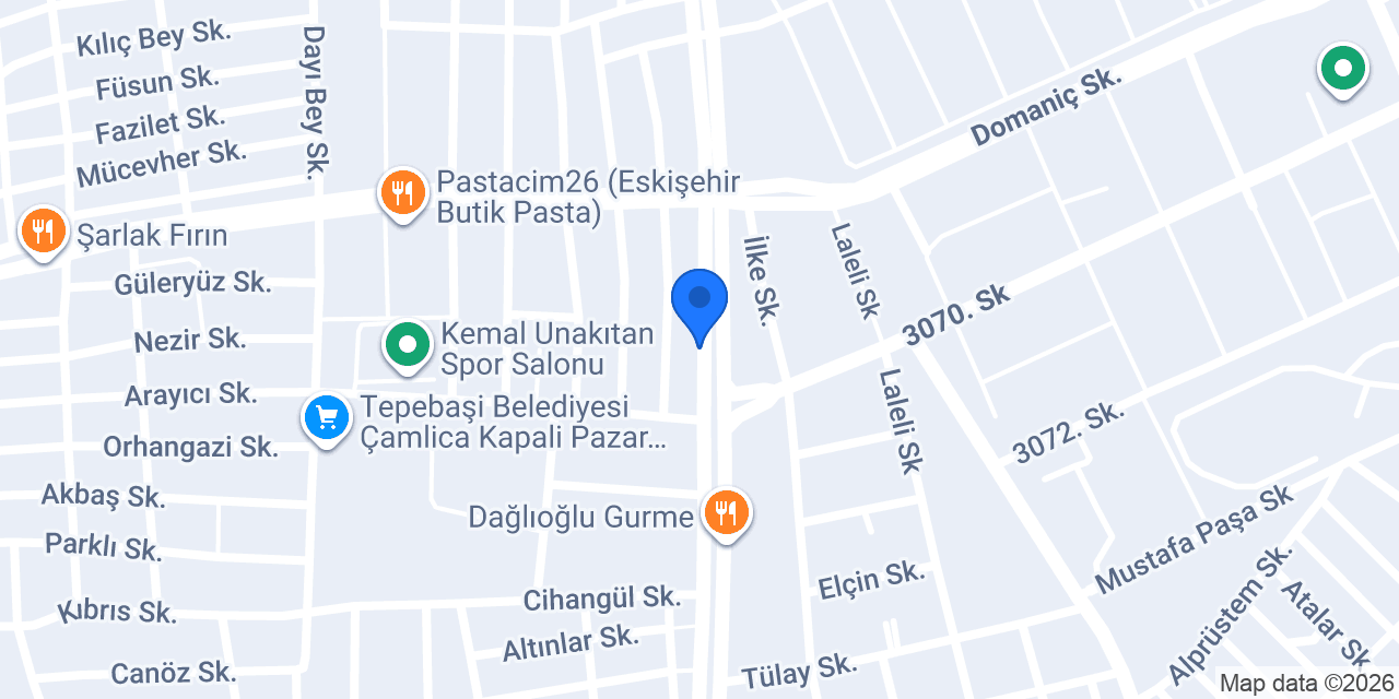 Odunpazari Tekel konumu