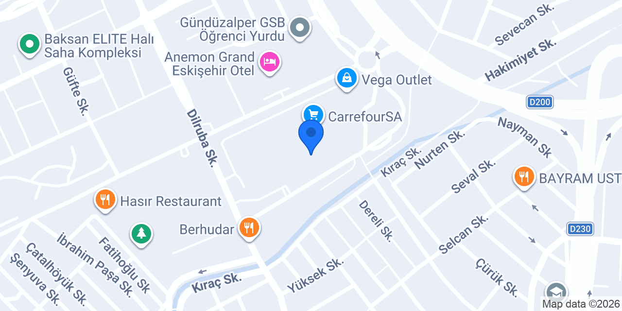 DorlionBalon Vega Outlet konumu