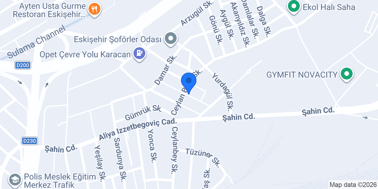 Melike Funda Yaman Coiffeur konumu