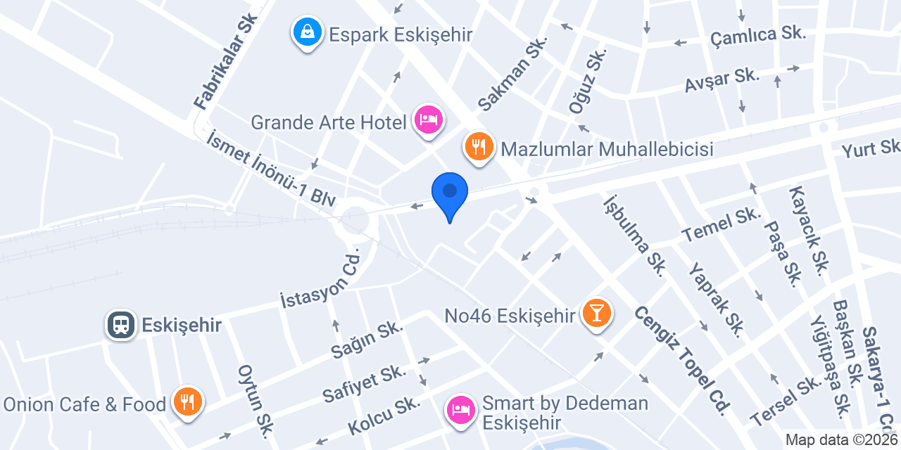ibis Eskişehir konumu