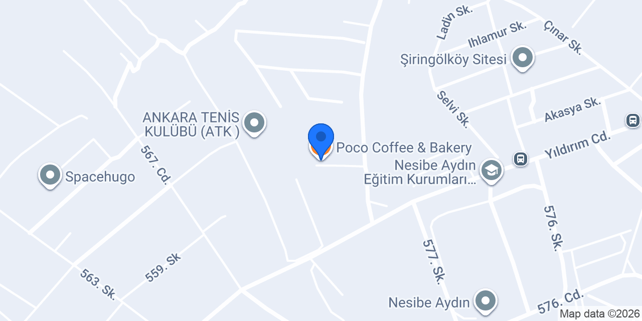 Poco Coffee & Bakery konumu