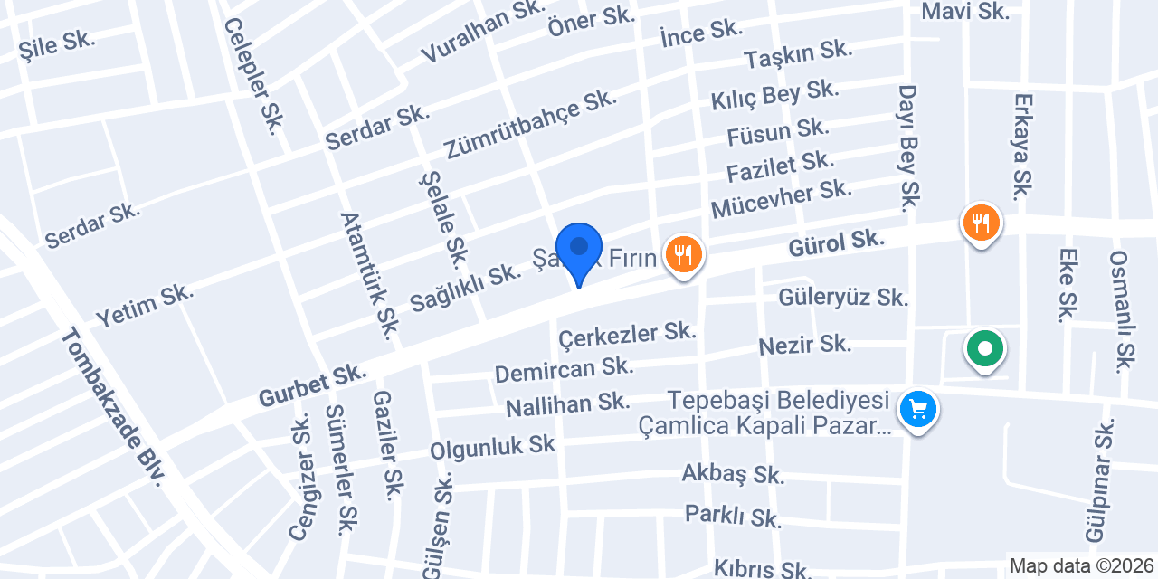Yerlice Sigorta Eskişehir konumu