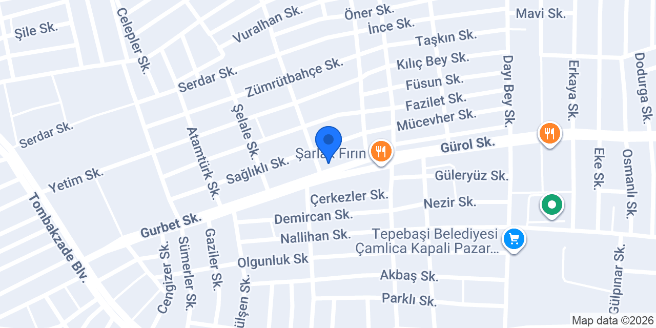 Çema Mimarlık konumu