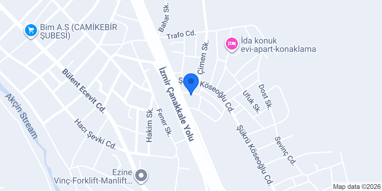 Atak Mobilya konumu