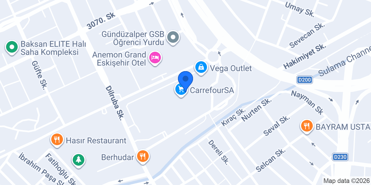 Derimod - Vega Outlet konumu