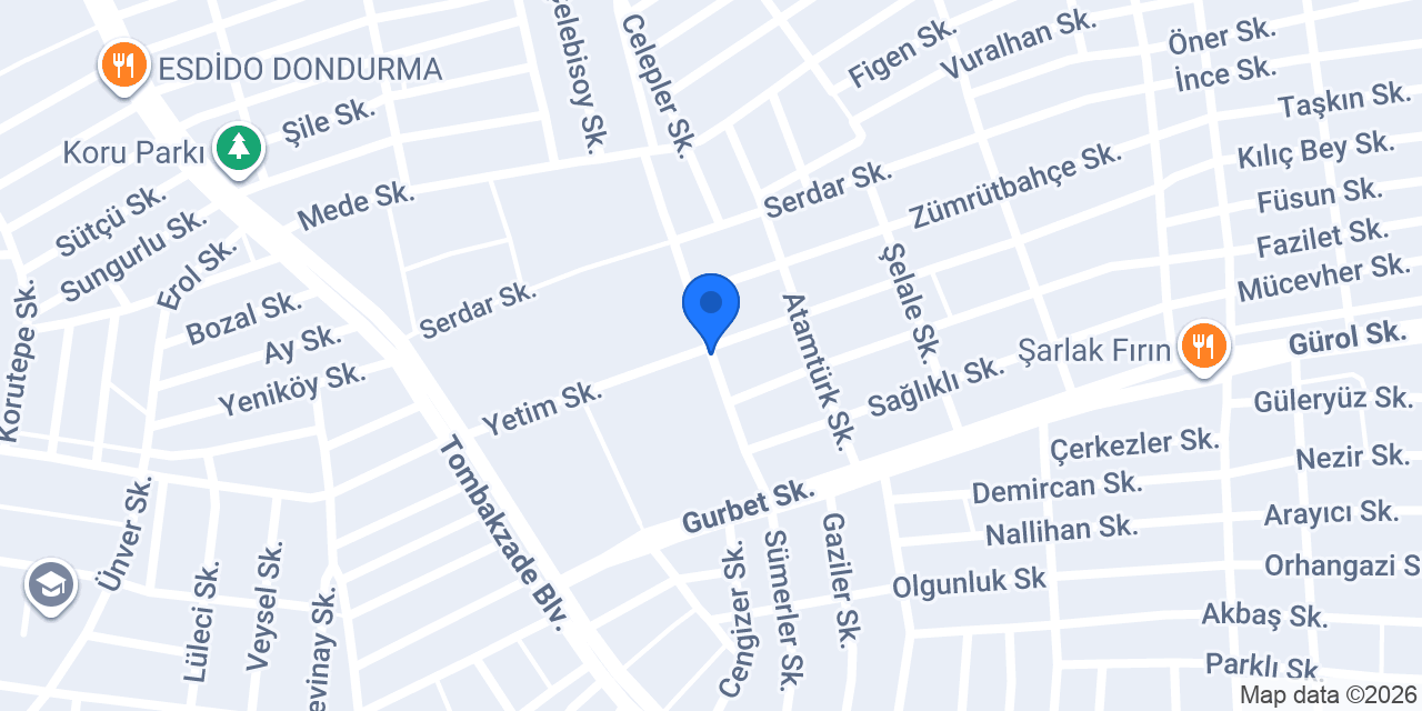 Klini Mobilya konumu
