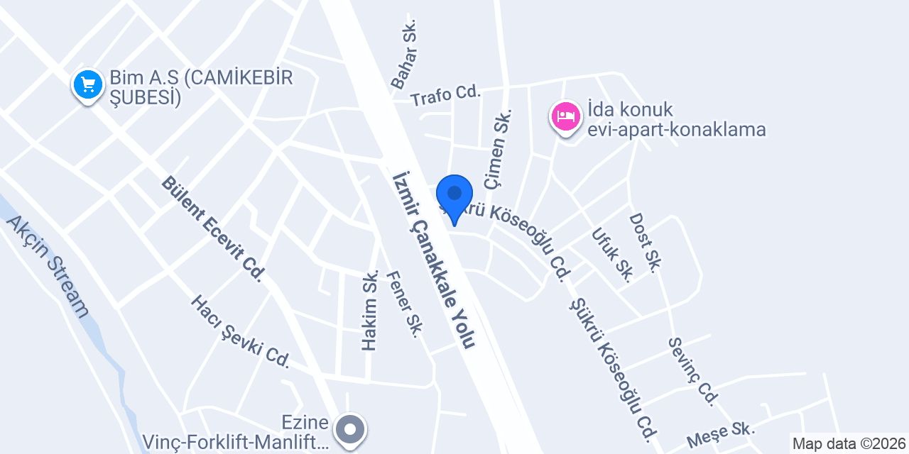 Genç Ticaret konumu