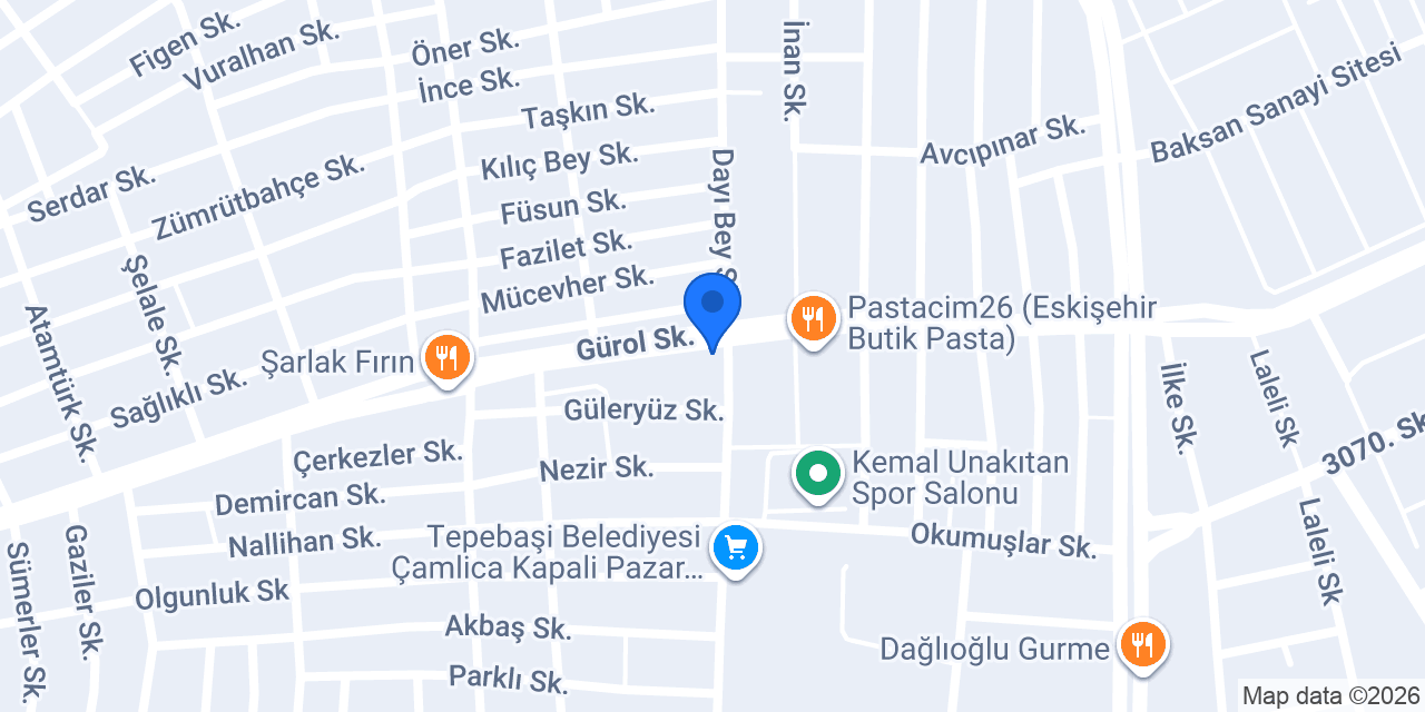 Özgurme Kasap konumu