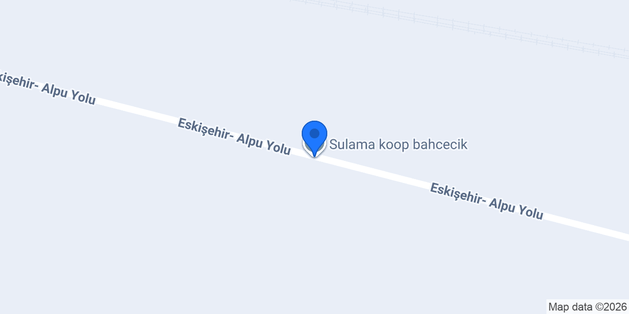 Sulama koop bahcecik konumu