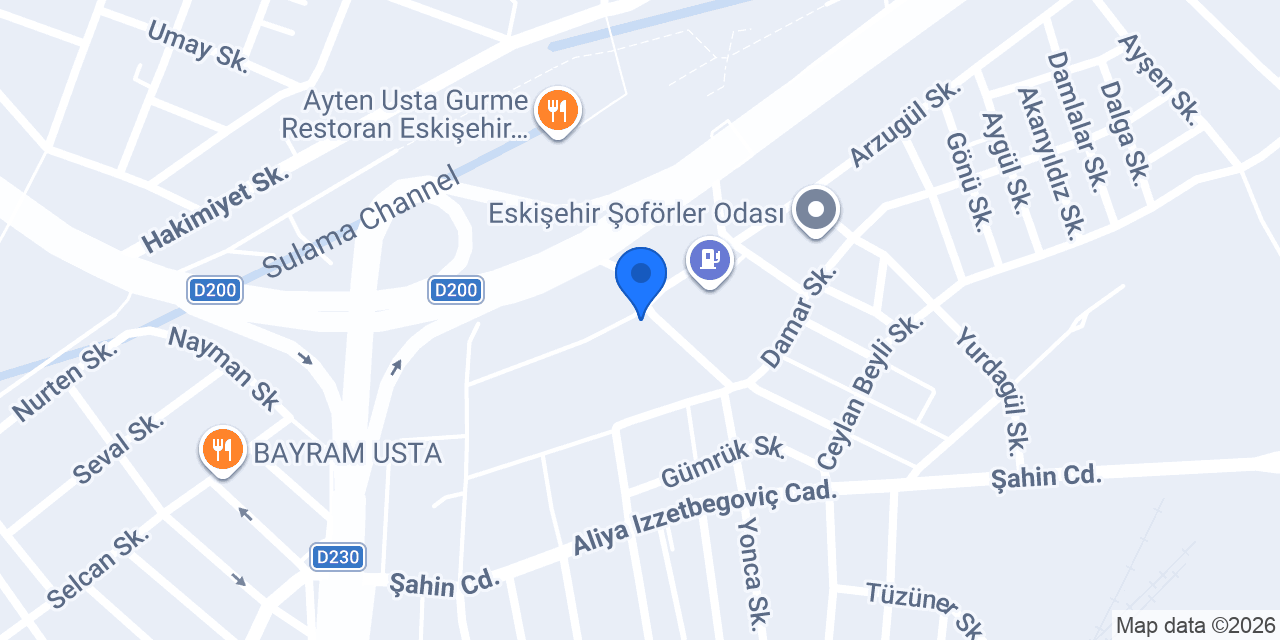 Aryap İnşaat konumu