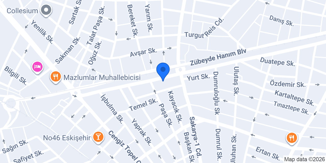Panthera Veteriner Kliniği konumu