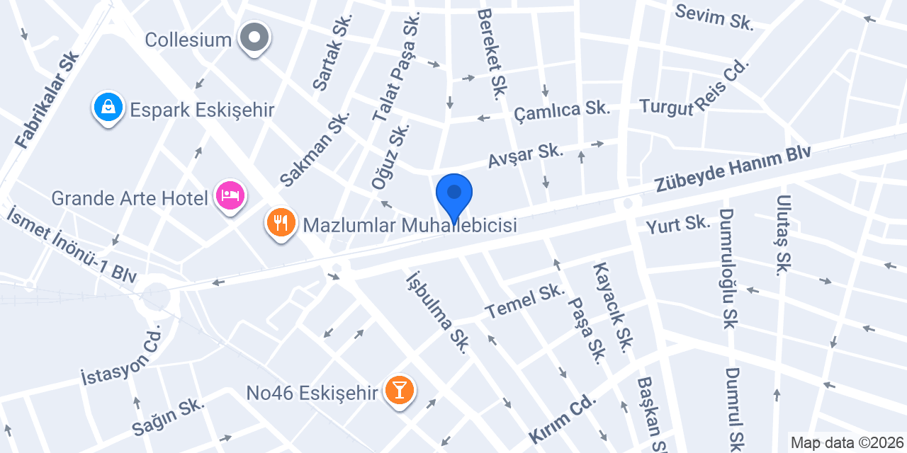 Etevim Cafe & Burger konumu