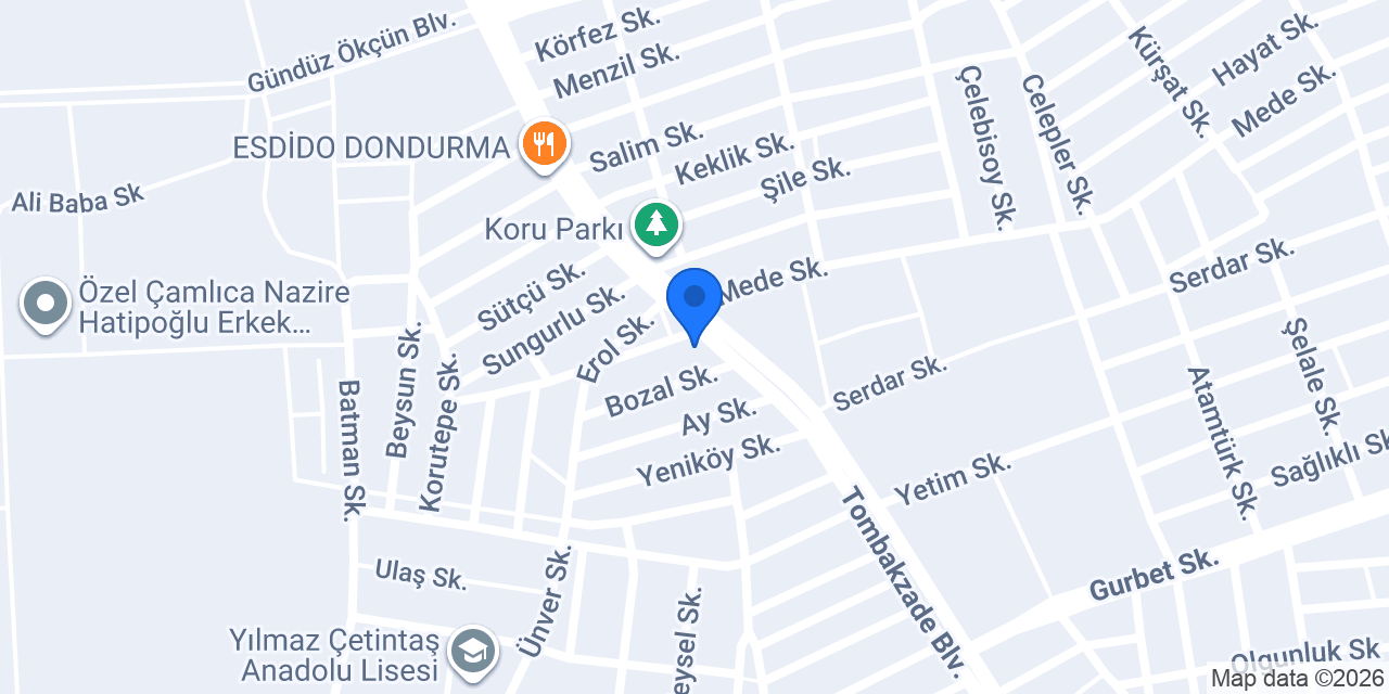 Eskişehir Sılam Temizlik konumu