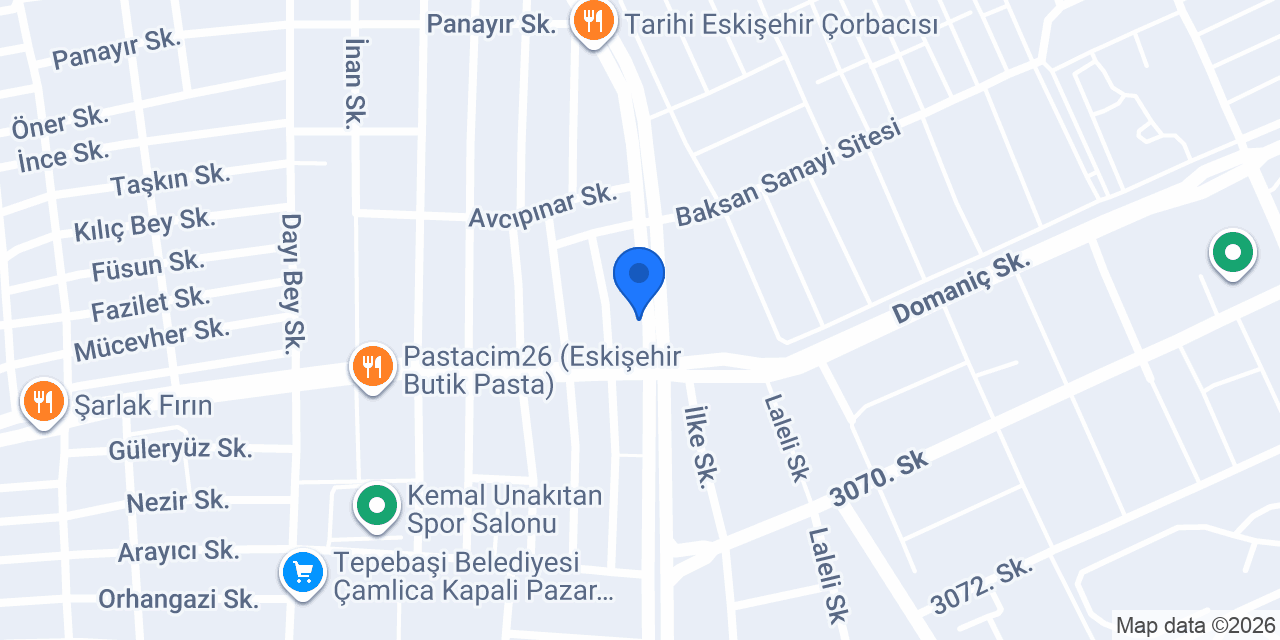 Eskişehir 10. Noter konumu