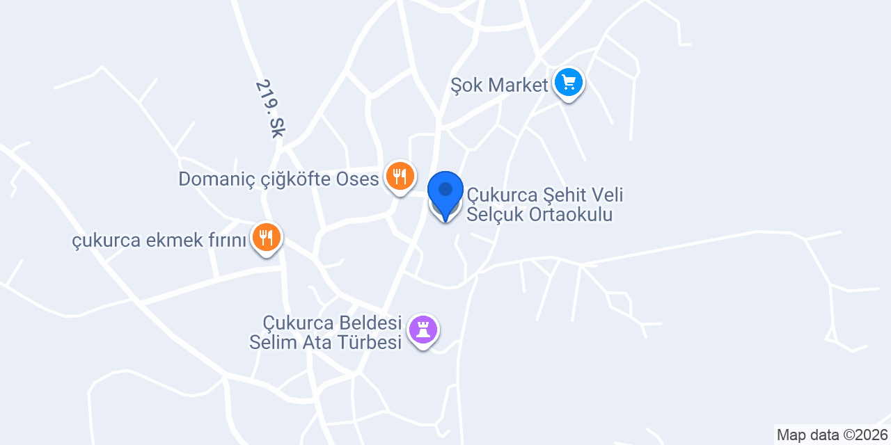 Çukurca Şehit Veli Selçuk Ortaokulu konumu