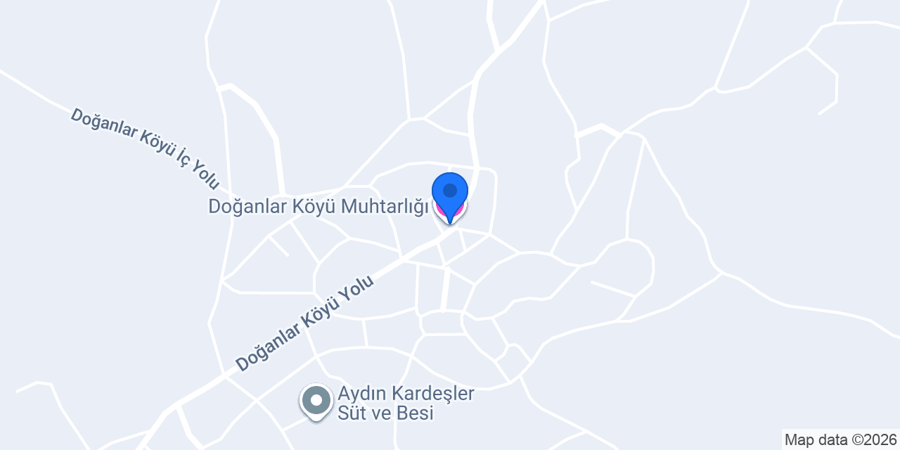 Doğanlar Köyü Muhtarlığı konumu