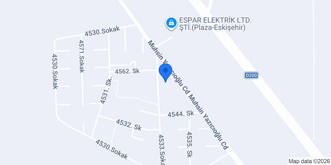 Tepebaşı Rehberlik Ve Araştırma Merkezi konumu