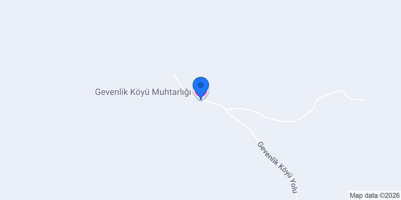 Gevenlik Köyü Muhtarlığı konumu