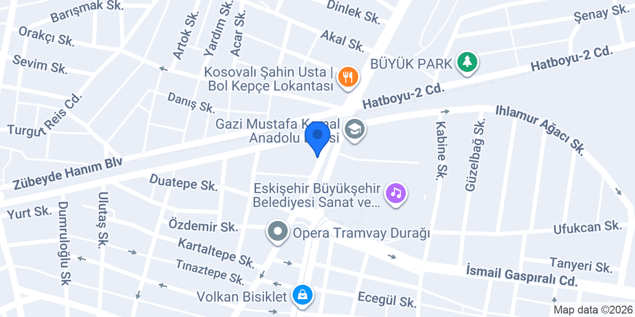 Eskişehir Zeyn Reklam Promosyon A.Ş. konumu