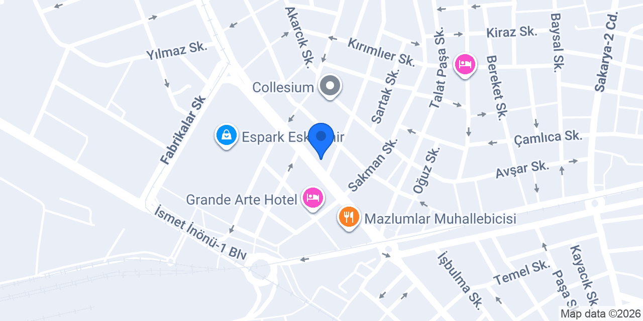 Eskişehir İndeks Akademi konumu
