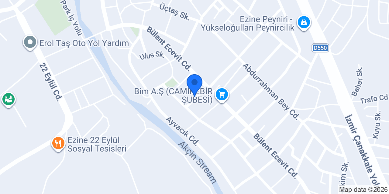 Artüel İnşaat konumu