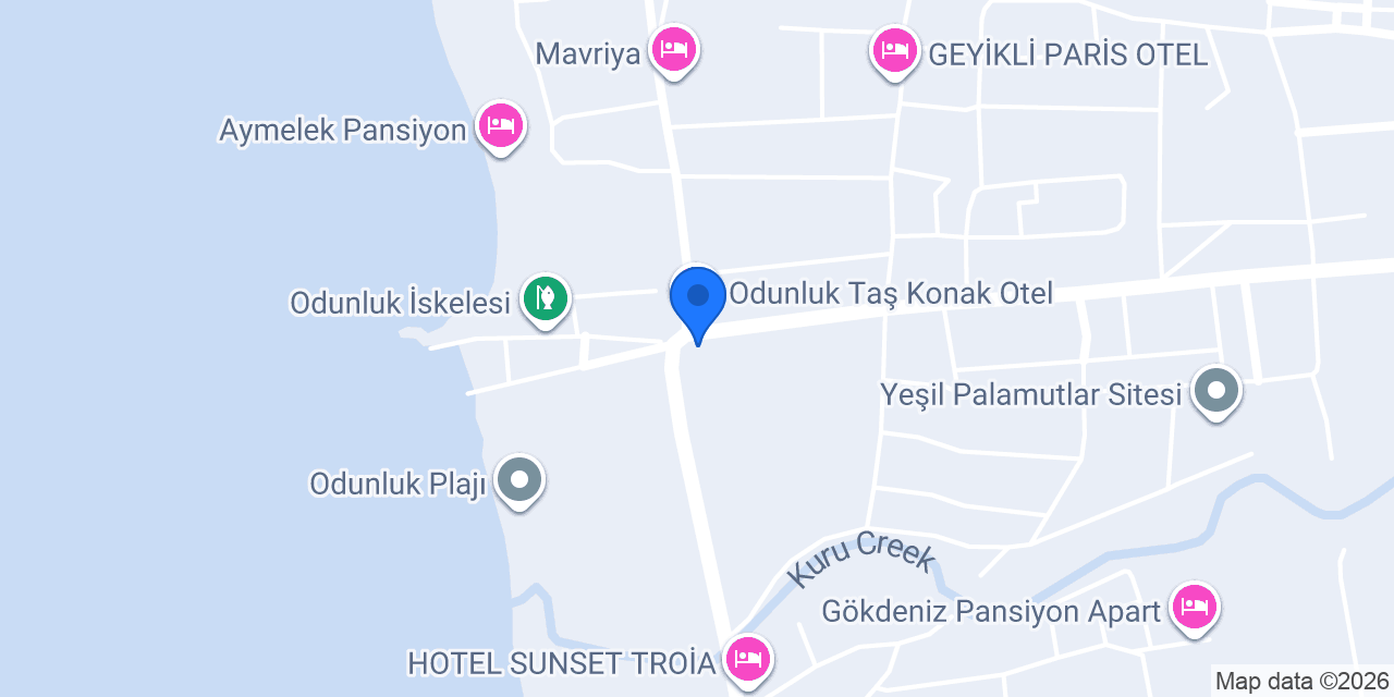 SUNSHİNE HOTEL GEYİKLİ konumu