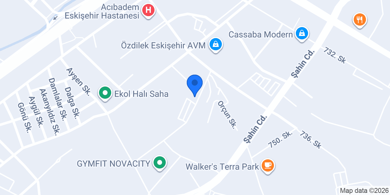 Arisdot Digital - Eskişehir Web Tasarım konumu