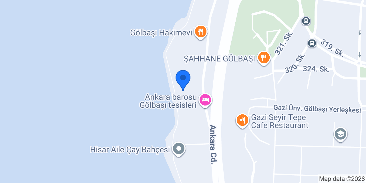 Ankara Barosu Dinlenme Tesisi konumu