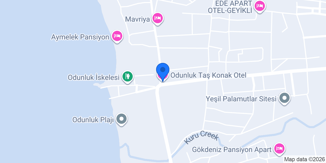 Odunluk Taş Konak Otel konumu