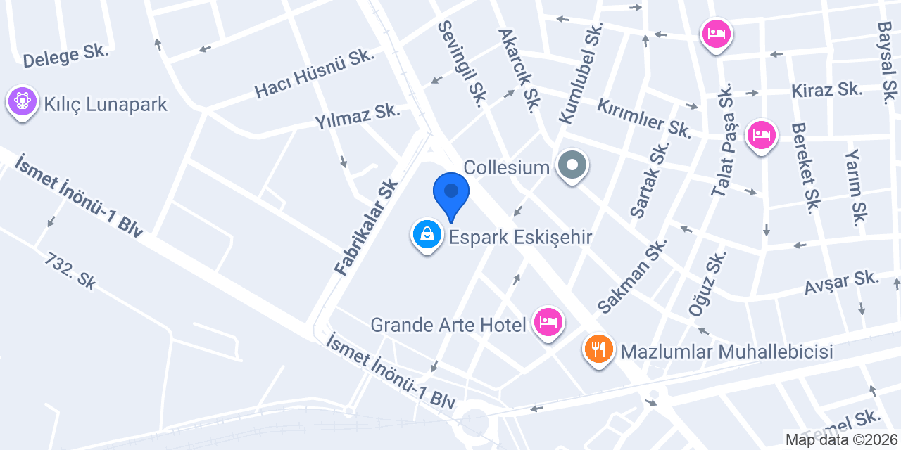 Wolly-espark Şubesi konumu