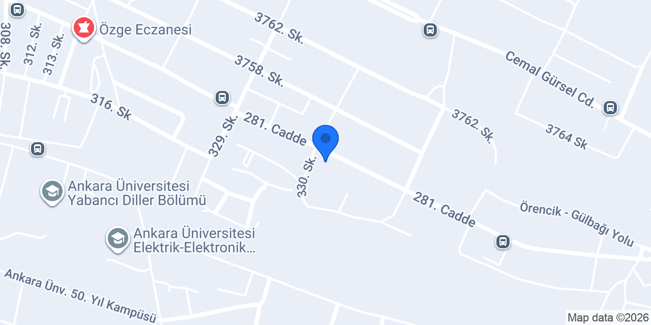 Arven Studıo konumu