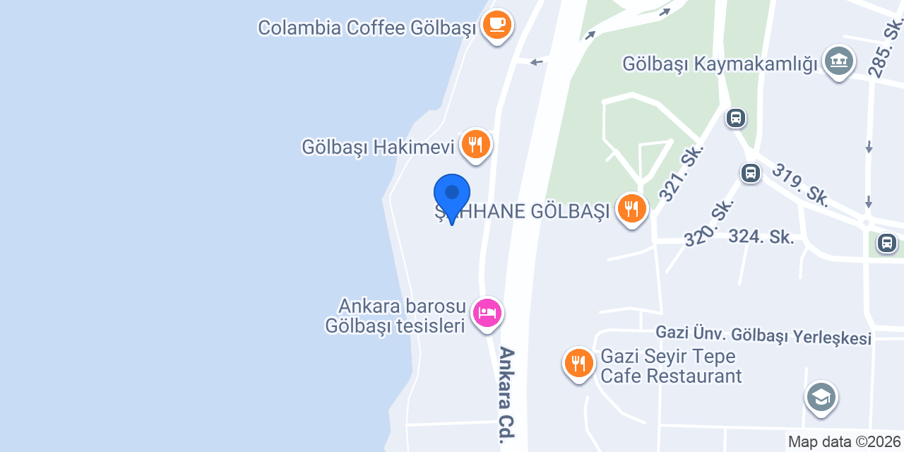 1919 Kahve Evi Gölbaşı konumu
