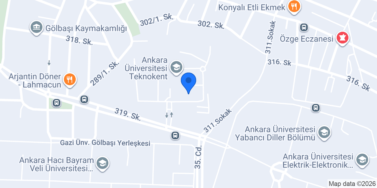 Simplex Bilgi Teknolojileri A.Ş. konumu