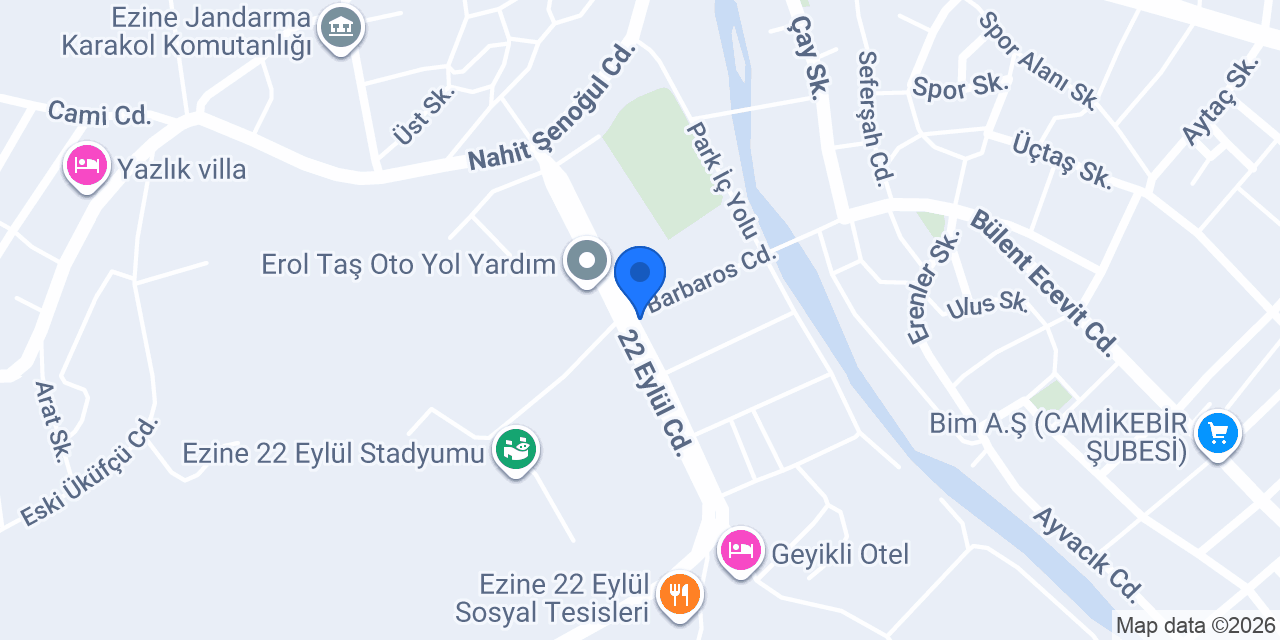 Rençberler Tarım AŞ konumu