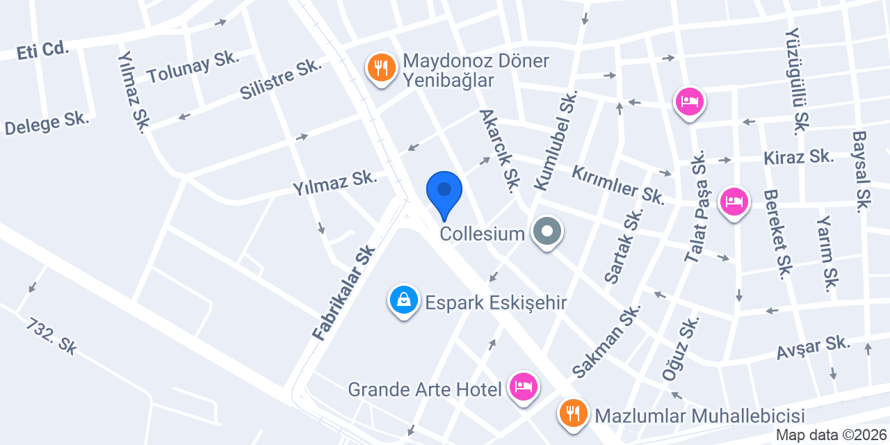 Eskişehir Waffle - Mr.Waffle & Coffee konumu