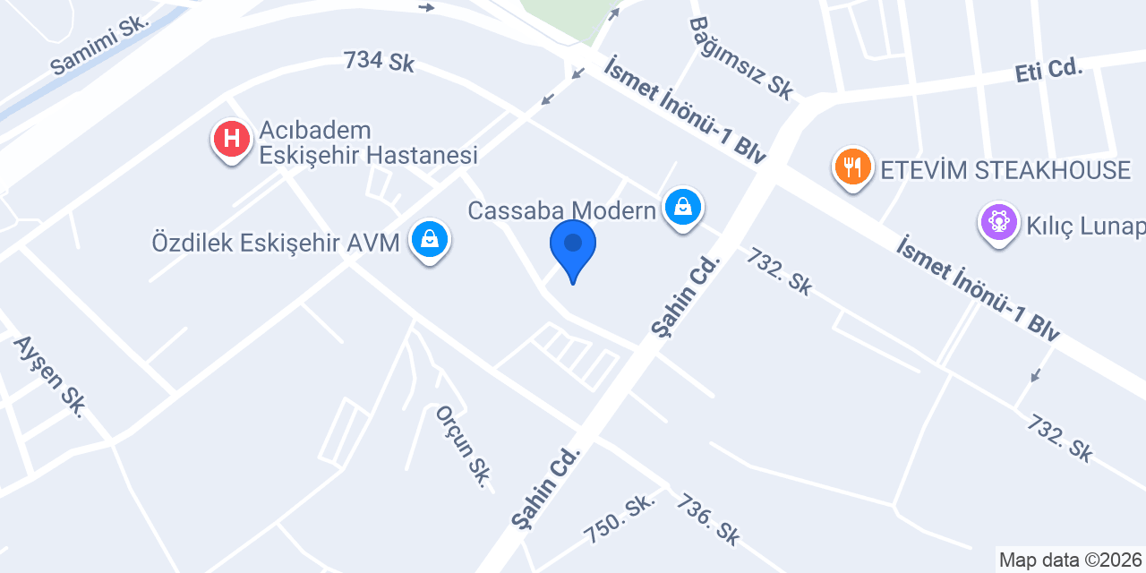 AV. YUSUFCAN DEĞİŞME / ESKİŞEHİR / AVUKAT konumu