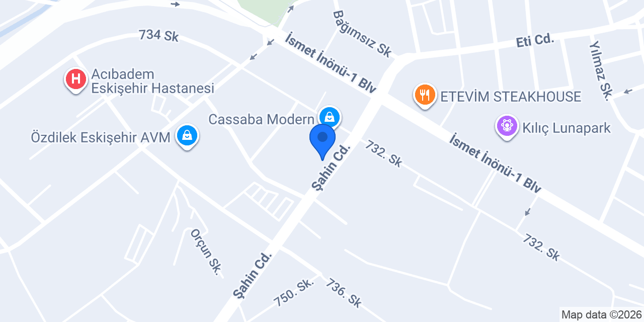 Ramen City Eskişehir konumu