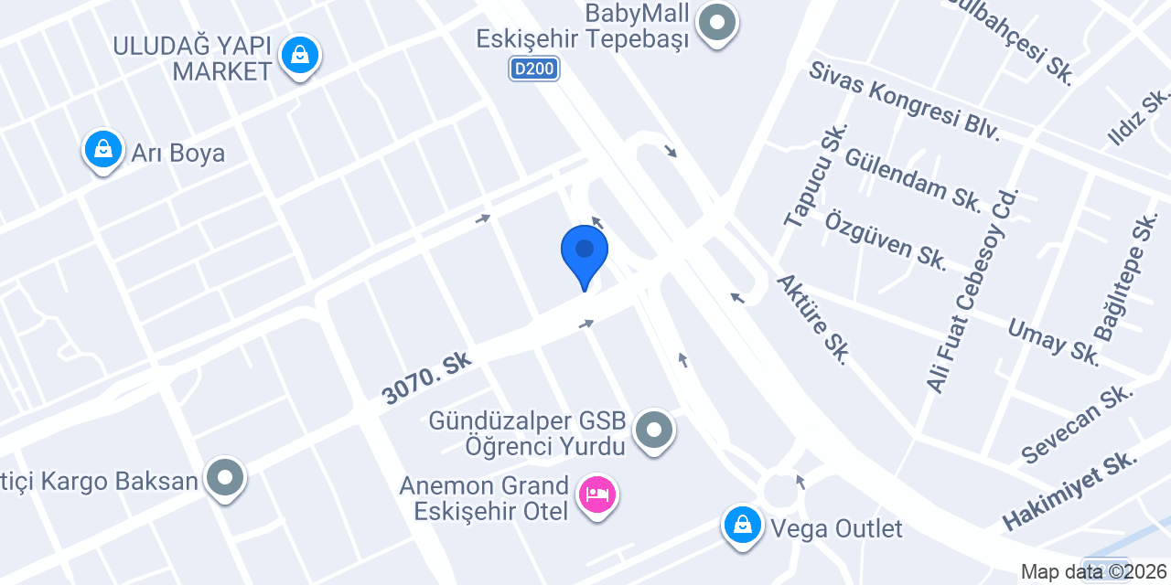 Irmak Alüminyum Ltd. Şti. konumu
