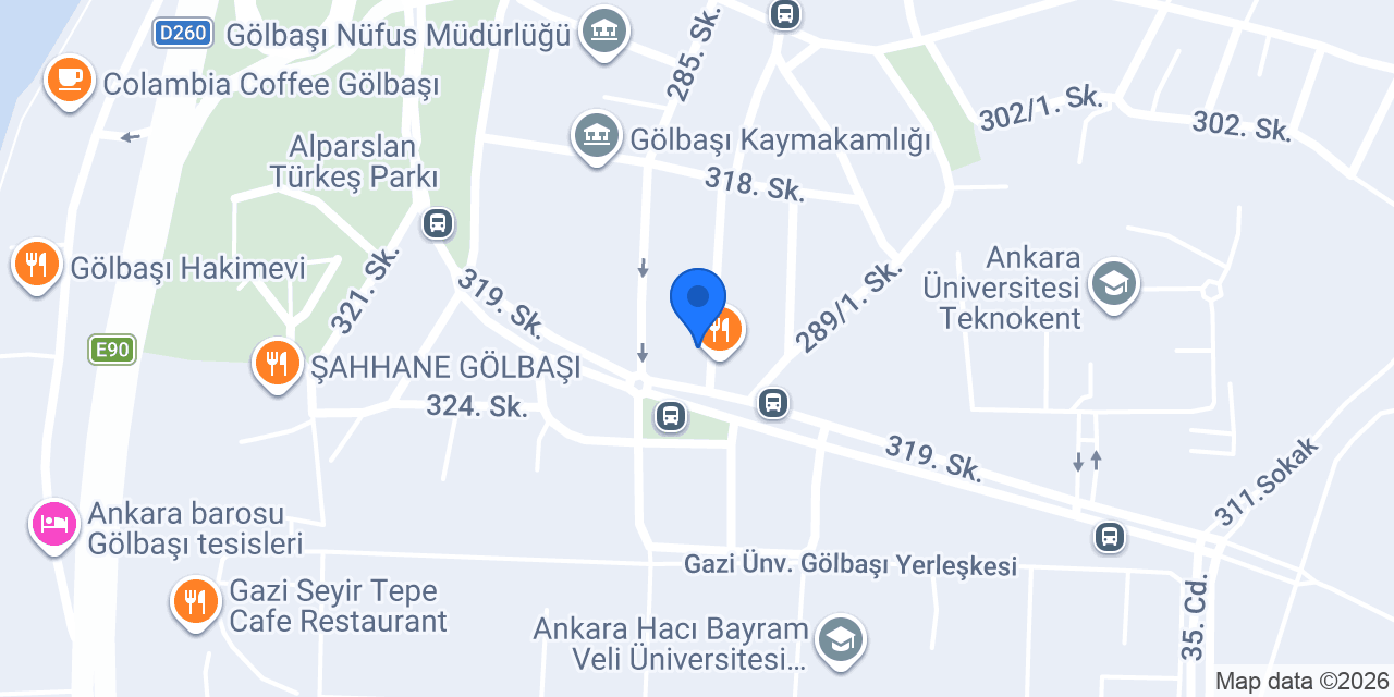Çengel Cafe konumu
